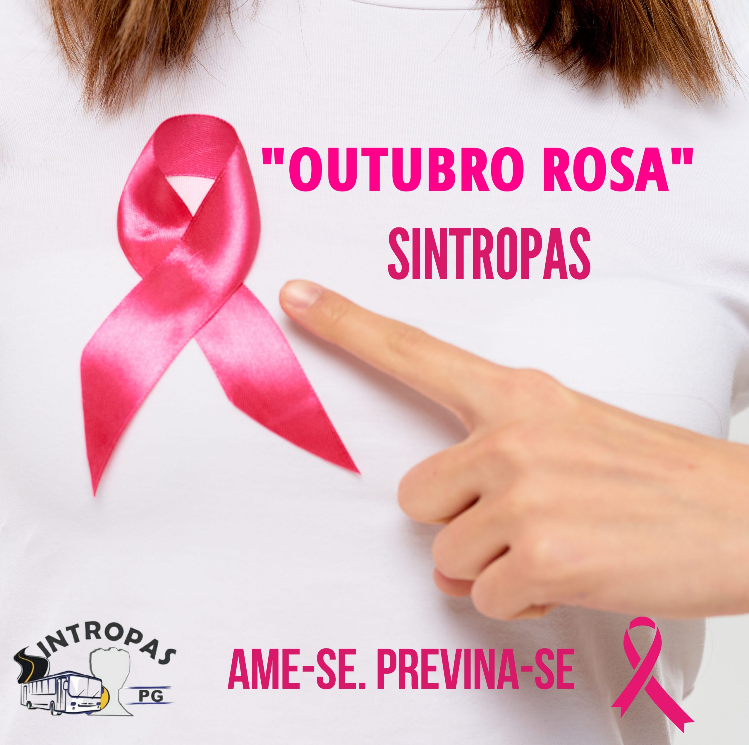 Outubro Rosa Combate ao Câncer de Mama Programação Fita Rosa